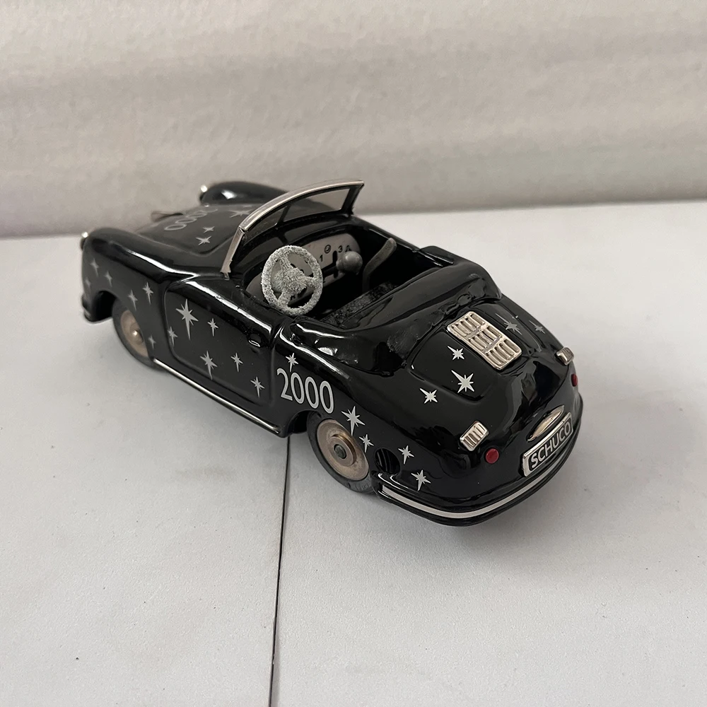 Vintage Black Die-Cast 1:43 Scale Car Model 2 Vintage Black Die-Cast 1:43 Scale Car Model - Image 2