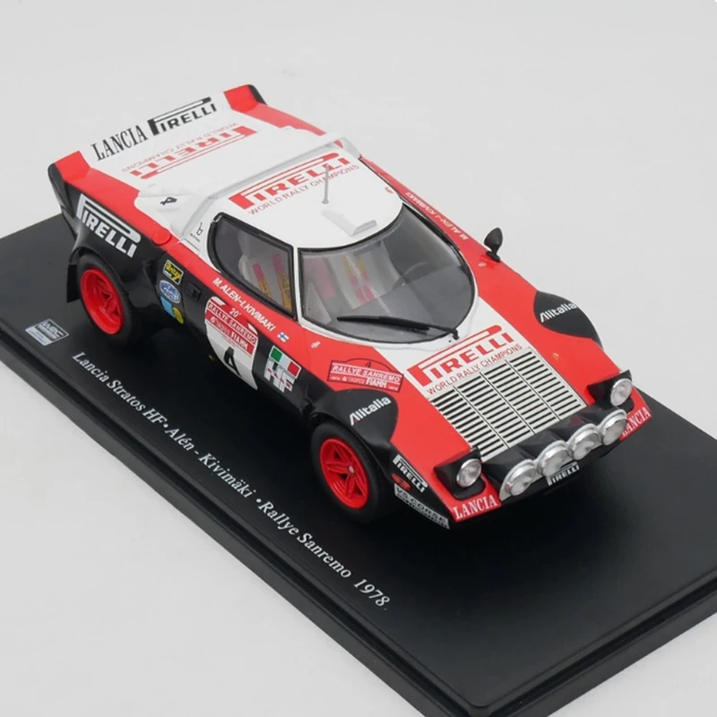 Lancia Stratos HF WRC 1978 Diecast Model 1/24 5 Lancia Stratos HF WRC 1978 Diecast Model 1/24 - Image 5