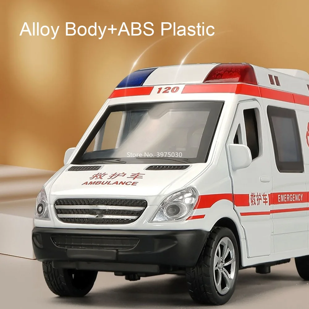 1:32 Scale Ambulance Model for Collectors 3 1:32 Scale Ambulance Model for Collectors - Image 3
