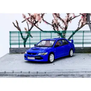 Vivid Blue 1/64 Mitsubishi Lancer EVO Model 7 S857a519eded24e8a8521dbf3d918a4f3c