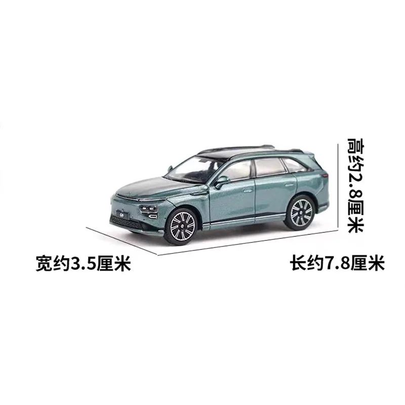 Xpeng G9 1:64 Diecast Model in Metallic Green 2 Xpeng G9 1:64 Diecast Model in Metallic Green - Image 2