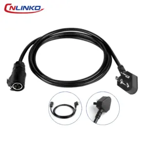 Robust M16 Power Cable Connector (2-9 Pins) 18 S858d2a845b3942a196a9659b913a899eK