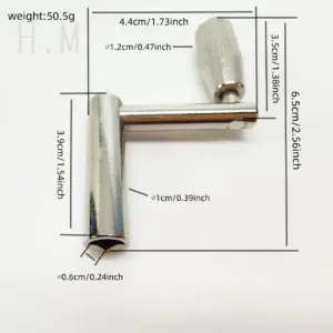 Silver Drum Square Socket Wrench for Tuning 9 S858e7297e7be4413b46597a760963500D