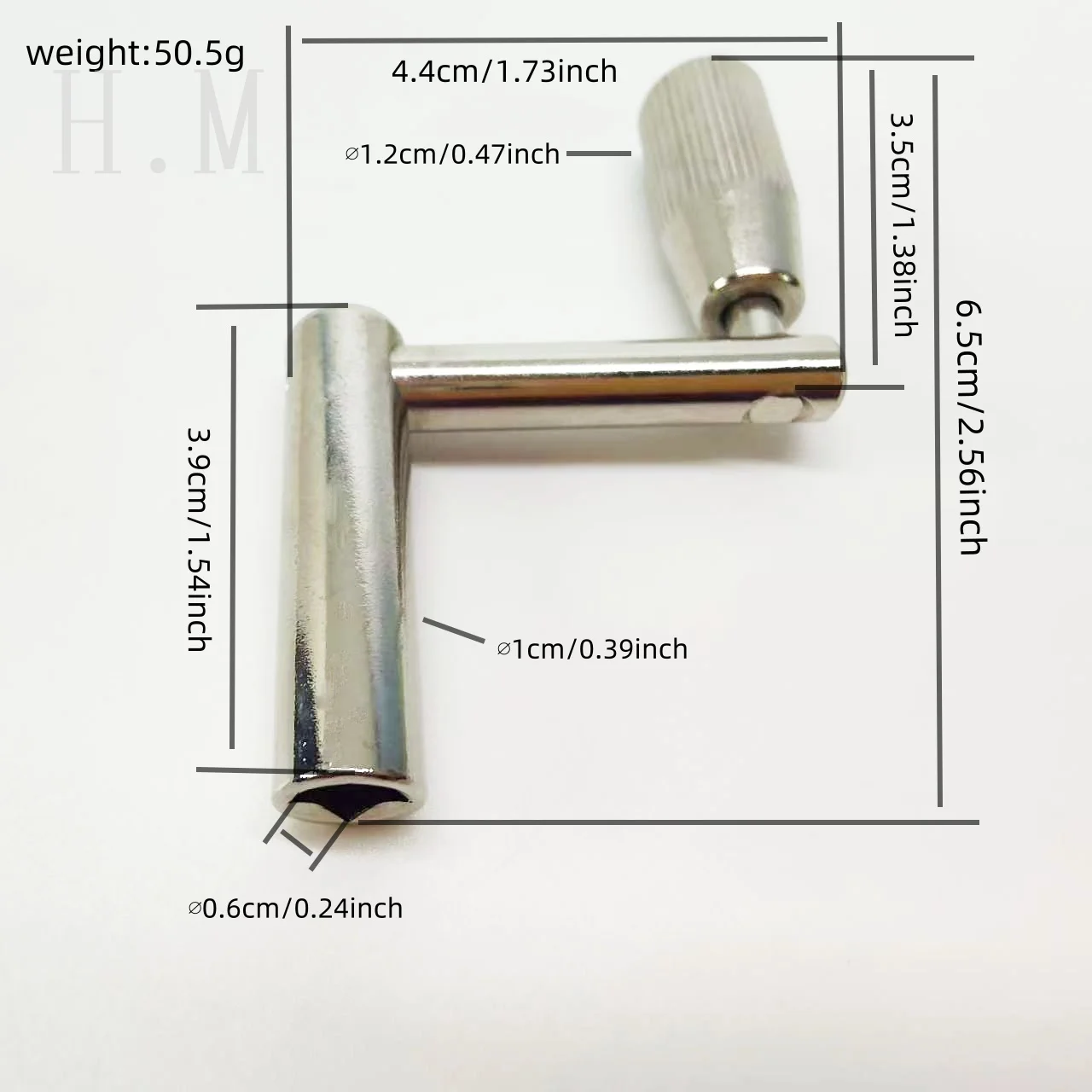 Silver Drum Square Socket Wrench for Tuning 3 Silver Drum Square Socket Wrench for Tuning - Image 3