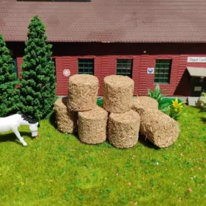 Miniature Haystacks for Scenic Model Farms 8 S85b6dbbbdeed4052ba7cad4ed3879cedN