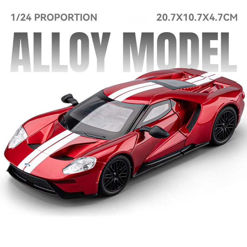 1:24 Scale Ford GT Alloy Model Car 7 1:24 Scale Ford GT Alloy Model Car - Image 7