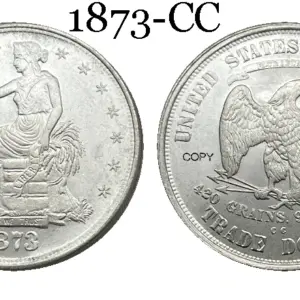 Replica US 1873 Silver Coin Collectible 15 S85c21a0e81fa4187b037653160d622d9G