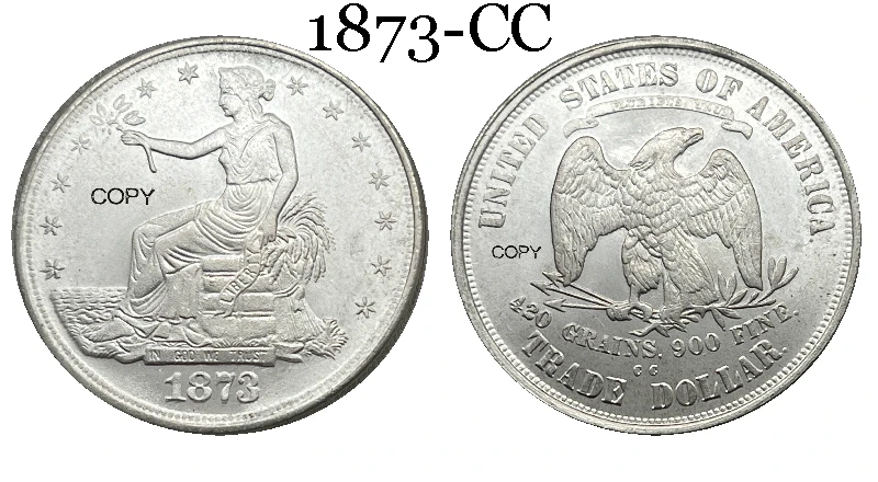 Replica US 1873 Silver Coin Collectible 7 Replica US 1873 Silver Coin Collectible - Image 7