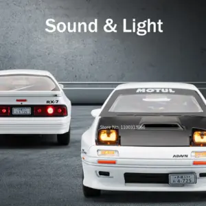 Vibrant Yellow RX7 Miniature Sports Car Model 11 S85c5ea713e0d4ece9acdff4afff4299dk 1