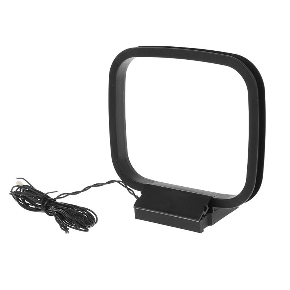 Black FM AM Loop Antenna for Receivers 2 Black FM AM Loop Antenna for Receivers - Image 2