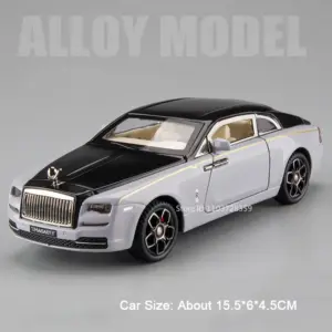 1:32 Scale Diecast Rolls-Royce Cullinan & Wraith Set 19 S85d47188029644349482e92364b296931