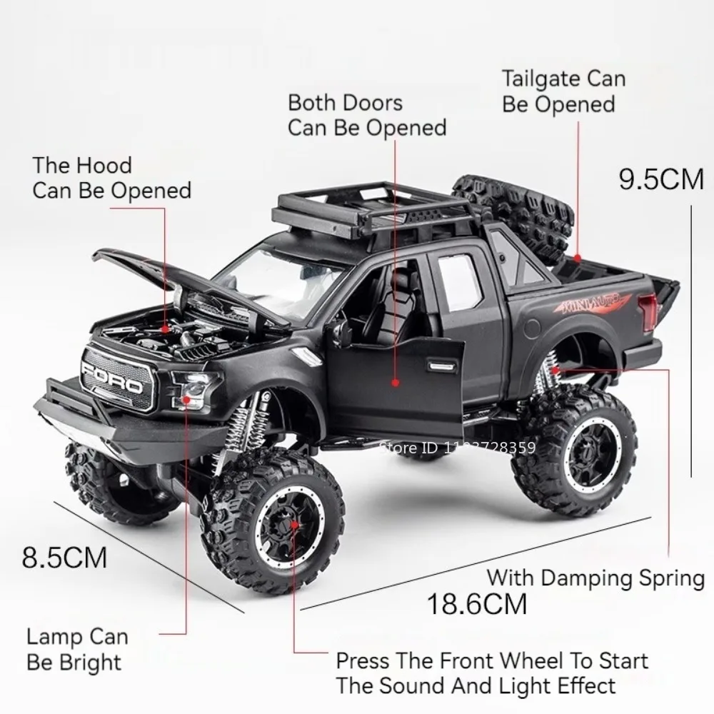 1:32 Scale F150 Pickup Model Collectible 2 1:32 Scale F150 Pickup Model Collectible - Image 2