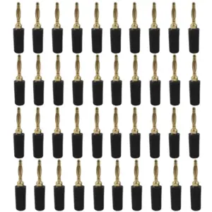 40-Piece Gold-Plated Banana Plug Set for DIY 16 S85dbca7cec8a42beb040f5cbc54dc7e50