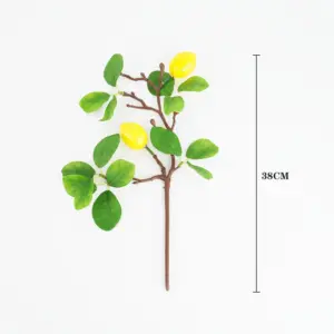 Realistic Artificial Yellow Lemon - 38cm Decor 11 S85dd612b6f77429f8e7e1a4bba9d9aa6f