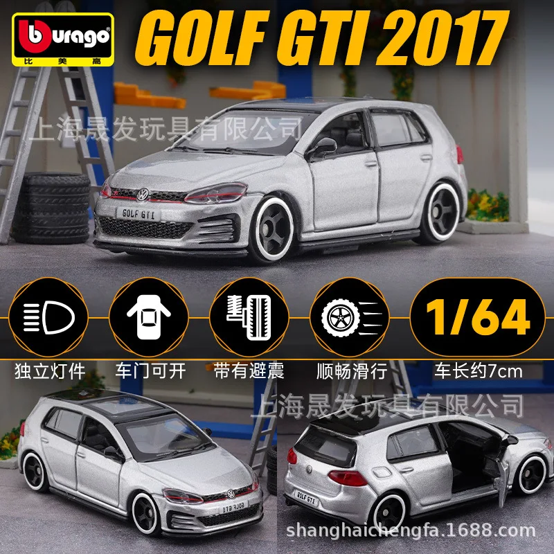 Volkswagen Golf GTI 1:64 Scale Diecast Model 2 Volkswagen Golf GTI 1:64 Scale Diecast Model - Image 2
