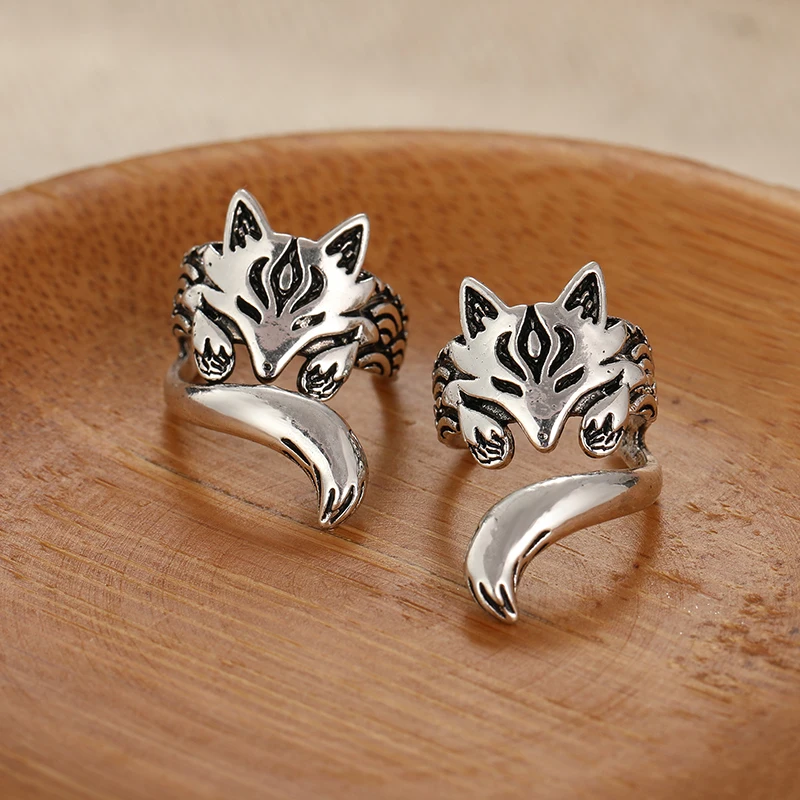Silver Fox Clip Earrings for Women 2 Silver Fox Clip Earrings for Women - Image 2