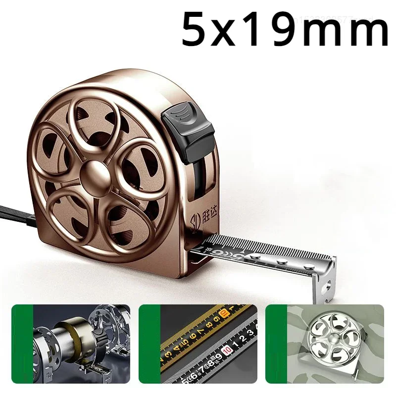 Durable 5m Stainless Steel Measuring Tape 6 Durable 5m Stainless Steel Measuring Tape - Image 6