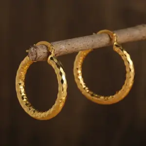 Gold Cross Hoop Earrings for Women 10 S8634008c88024a228b57764a2d22a295B