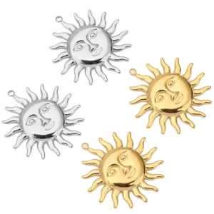 Stainless Steel Sun Pendant 38mm Brightening Jewelry 9 S86712d188d21499d8d4a18869b12689dR