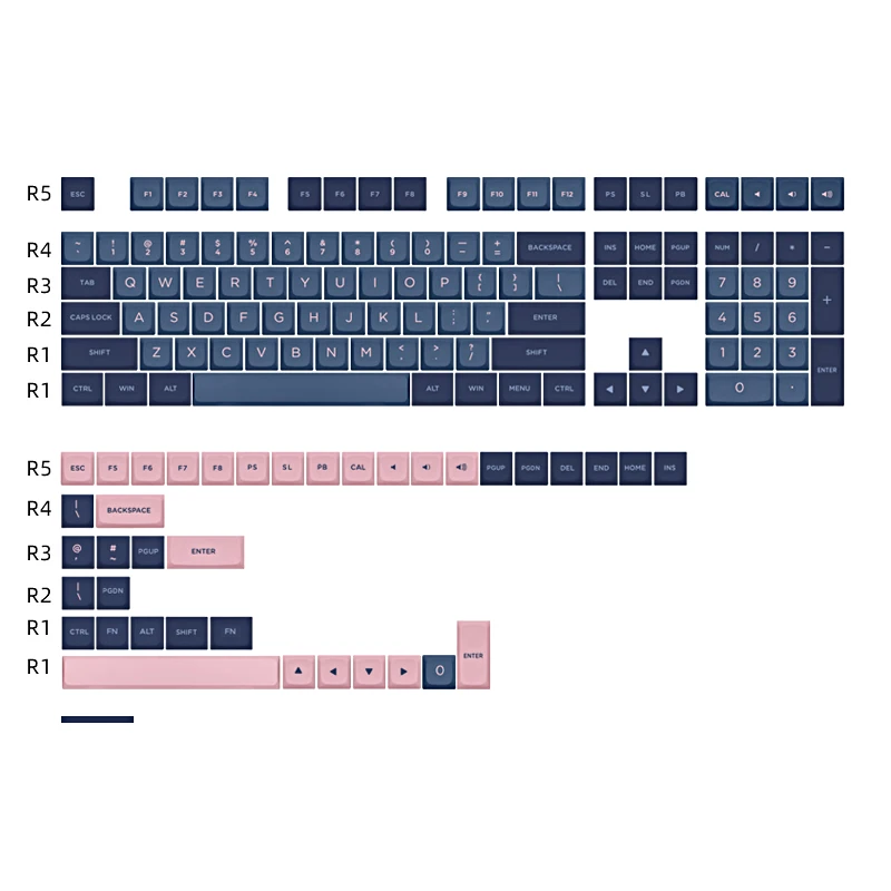 GK5 PBT Double Shot Keycap Set for MX Layouts 7 GK5 PBT Double Shot Keycap Set for MX Layouts - Image 7