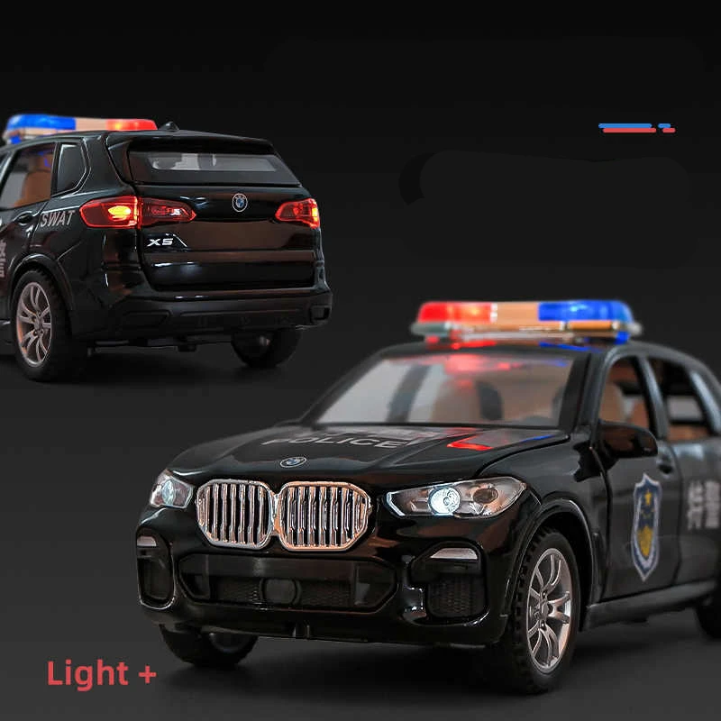 1:32 BMW X5 Police Diecast Model 6 1:32 BMW X5 Police Diecast Model - Image 6