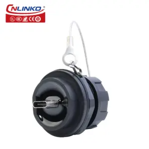 Waterproof USB Panel-Mount Socket with IP67 Rating 12 S8688685224ce4144b86dcf6bae77b257f