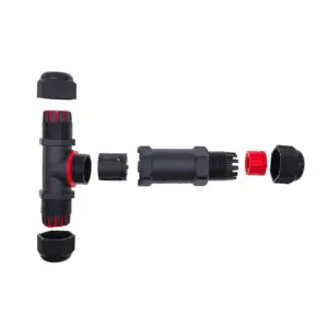 IP68 Waterproof T-Branch Connector, 2-5 Pin 15 S86a07311c177451ab436ecea2e573a6al