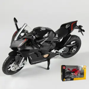 Ducati V4S 1:12 Diecast Motorcycle Model 15 S86a4d452c1fc4becac82b0690884b777w