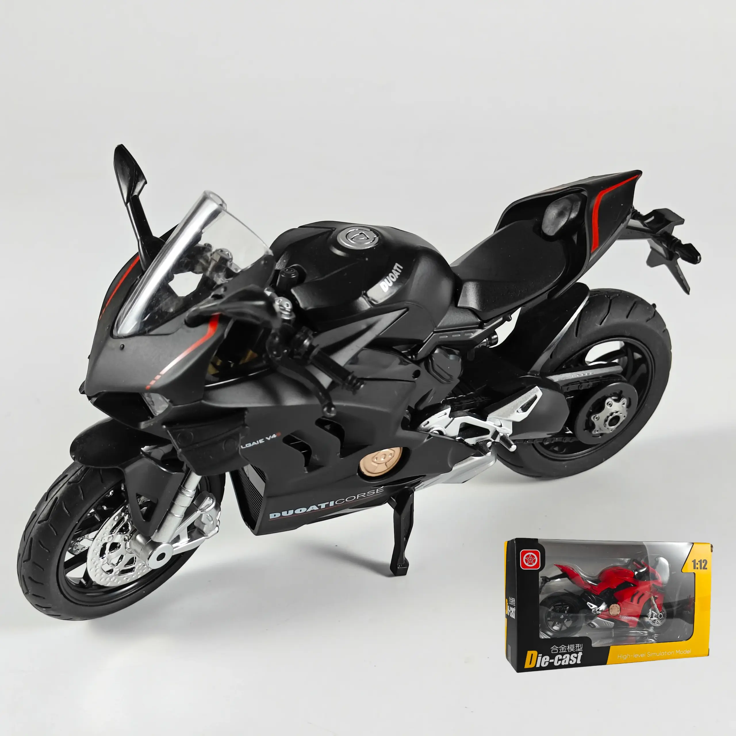Ducati V4S 1:12 Diecast Motorcycle Model 7 Ducati V4S 1:12 Diecast Motorcycle Model - Image 7