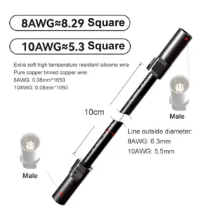 High-Current XT150 Connecting Cable 8/10AWG 16 S86b5c5879b694154978691d2aeafe47f9