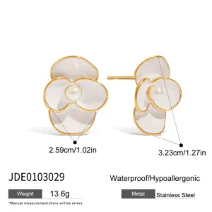 Elegant Stainless Steel Floral Drop Earrings 13 S86b9b3d379304bcaaca328af594027a9d