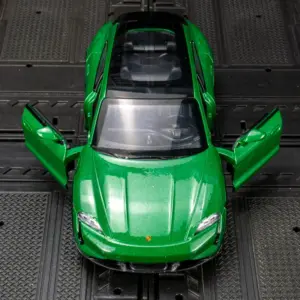 Blue Porsche Taycan Turbo S Cross Turismo Model 13 S86b9cc31dd764676a4d50c189cca238dz