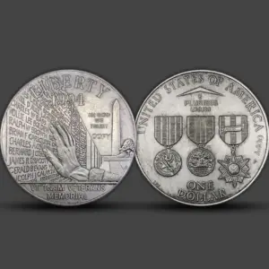 Vietnam Memorial Copper Commemorative Coin 38mm 13 S86c233101ee74fda97ca065b381c6d75o