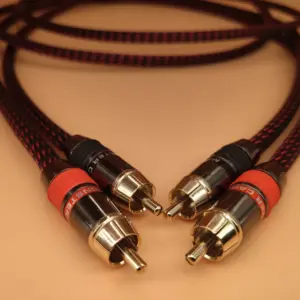Premium RCA Audio Cable for High-End Sound