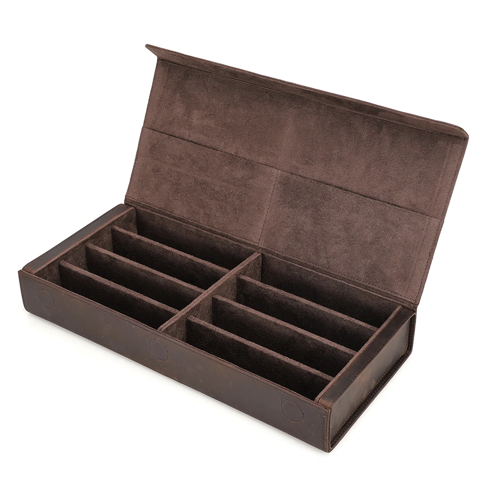Genuine Leather Eyewear Organizer Case 9 Genuine Leather Eyewear Organizer Case - Image 9