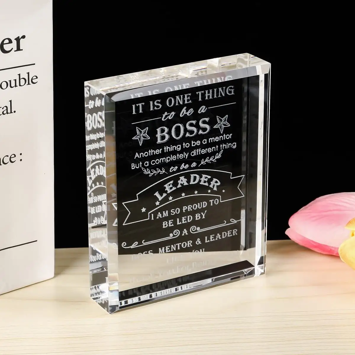 Elegant Leadership Acrylic Office Gift 6 Elegant Leadership Acrylic Office Gift - Image 6
