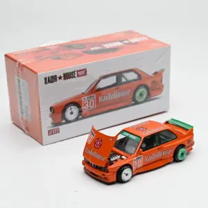 BMW M3 E30 Diecast Model 1:64 Scale in Vivid Orange 10 S86ffaaf5c9ab402abe88c373e6292c7d7