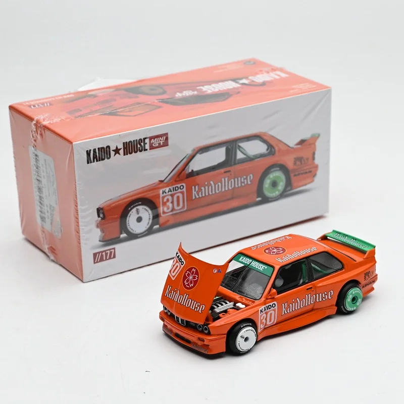 BMW M3 E30 Diecast Model 1:64 Scale in Vivid Orange 5 BMW M3 E30 Diecast Model 1:64 Scale in Vivid Orange - Image 5