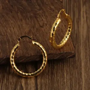 Gold Cross Hoop Earrings for Women 8 S870e168dac524586a726908d6cb56995C