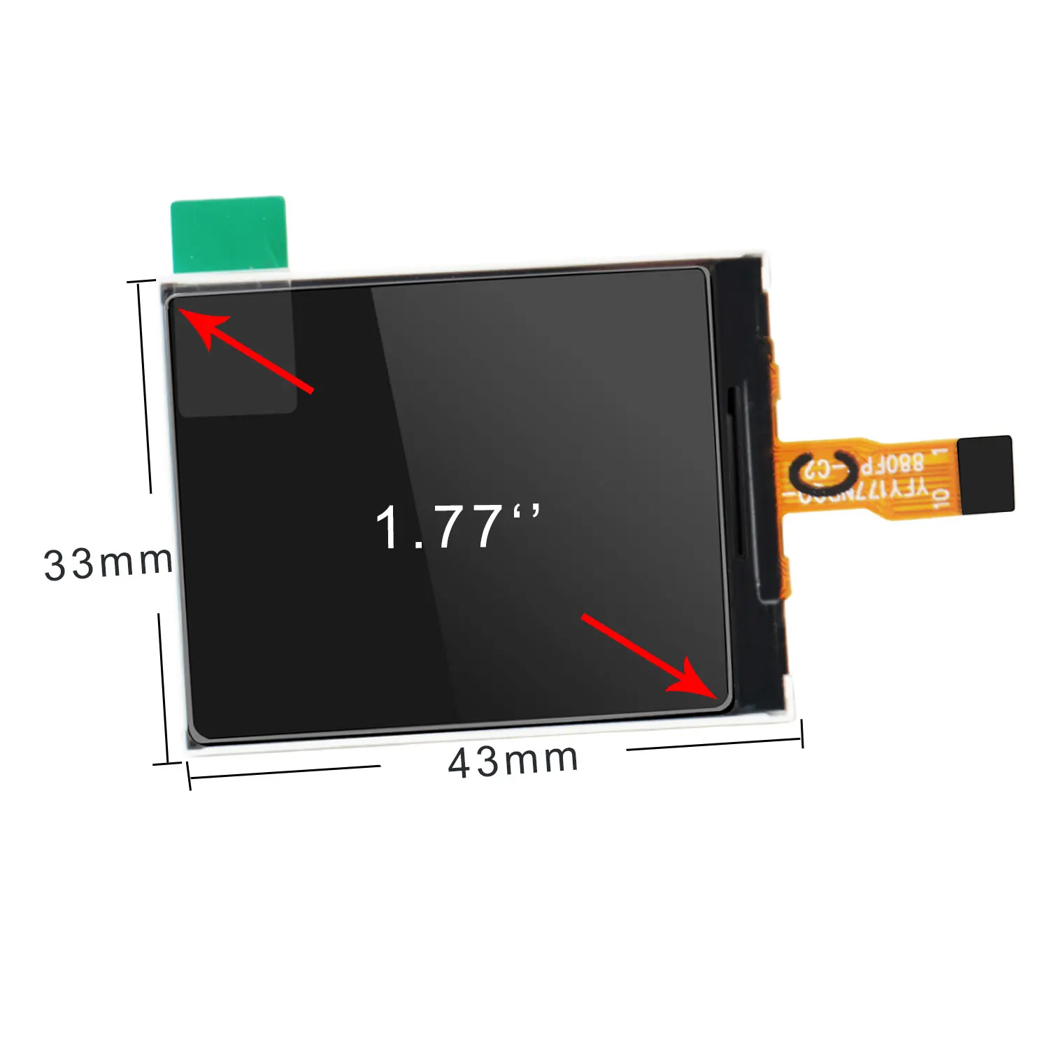 White LCD Display for HIROYASU HI-R23 3 White LCD Display for HIROYASU HI-R23 - Image 3