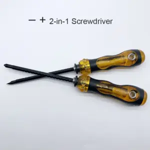 Compact 2-in-1 Ratchet Screwdriver Set 13 S871f2dd318ef486bb8c5cd884933add7y
