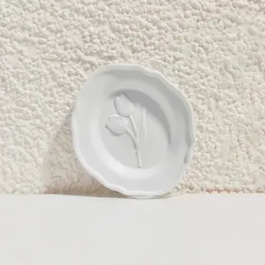 Miniature Dollhouse Food Plate Set with Floral Design 18 S8734a3c2e1174319808948d8933cd7012