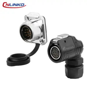 Waterproof IP68 90° Industrial Connector, 2-14 Pins 17 S8736f7ca6d684804a5195360cd1c94c2i