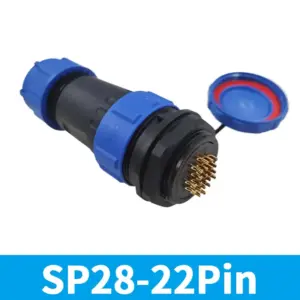 Waterproof IP68 Connector with Gold-Plated Contacts 19 S878928ea7dcc4a9a8c6a7da4ccd695f5E