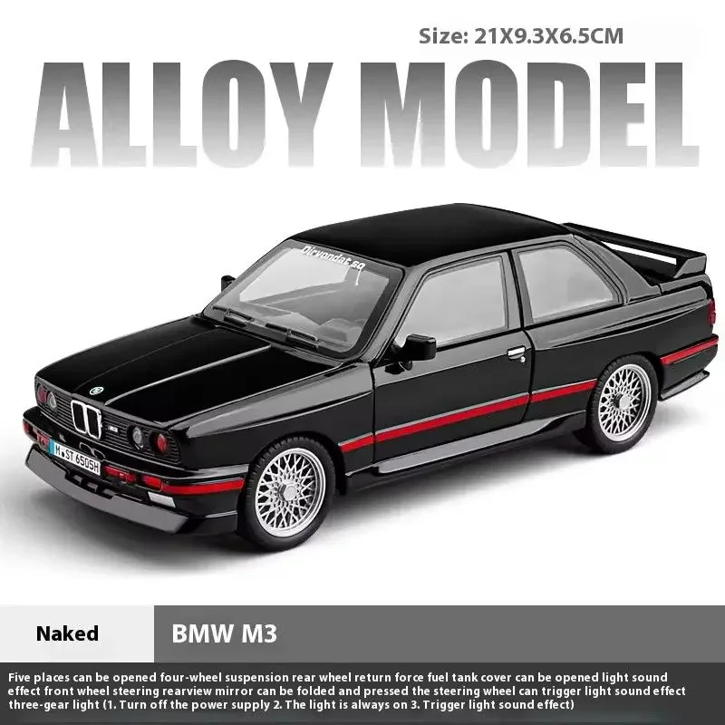 1988 BMW M3 E30 1:24 Diecast Model 8 1988 BMW M3 E30 1:24 Diecast Model - Image 8