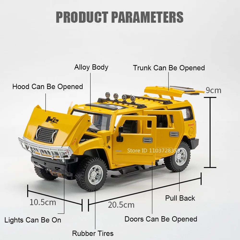 1:24 Scale Diecast Police Car Model 6 1:24 Scale Diecast Police Car Model - Image 6