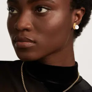 Stainless Steel Pearl and Gold Earrings Set 14 S87933971558e4b31a1ce1cc530593f06d