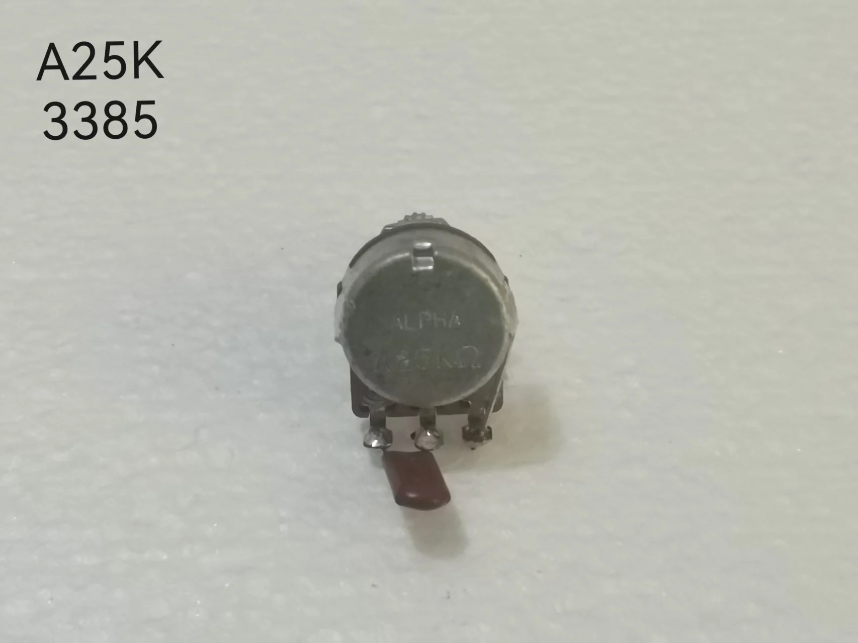 Alpha A25K Guitar Potentiometer for Tone Control 3 Alpha A25K Guitar Potentiometer for Tone Control - Image 3