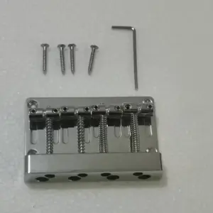 Chrome Vintage Bass Bridge for 4-String Guitars