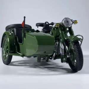 Vintage Motorcycle with Sidecar Model 1:10 Scale 13 S87b38b9ff5be4aa19473fe24d4d6fa3aY